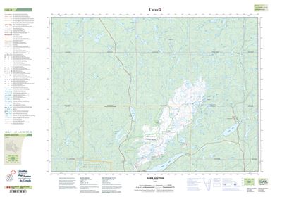 042C02 - HAWK JUNCTION - Topographic Map