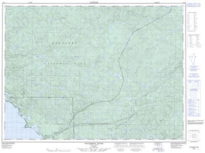 042C04 - PUKASKWA RIVER - Topographic Map