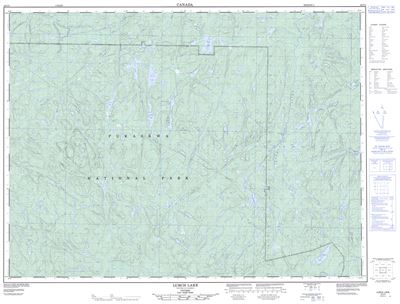042C05 - LURCH LAKE - Topographic Map