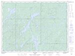 042C09 - OBA LAKE - Topographic Map