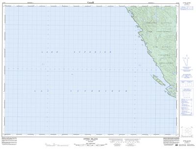 042D01 - OTTER ISLAND - Topographic Map