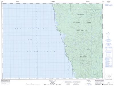 042D08 - OISEAU BAY - Topographic Map