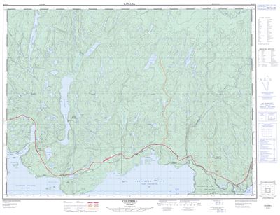 042D15 - COLDWELL - Topographic Map