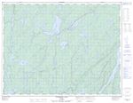 042E06 - WINTERING LAKE - Topographic Map