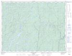 042E08 - KAGIANO LAKE - Topographic Map