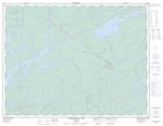 042E09 - PAGWACHUAN LAKE - Topographic Map