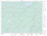 042E11 - WILDGOOSE LAKE - Topographic Map