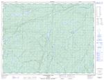 042F12 - KASSAGIMINI LAKE - Topographic Map