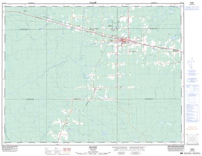 042G12 - HEARST - Topographic Map