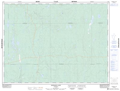 042H01 - MISTANGO LAKE - Topographic Map