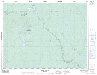 042H14 - TAKWATA LAKE - Topographic Map