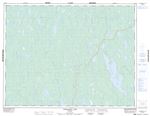 042H16 - LAWAGAMAU LAKE - Topographic Map