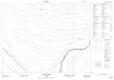 042J09 - MCCUAIG CREEK - Topographic Map