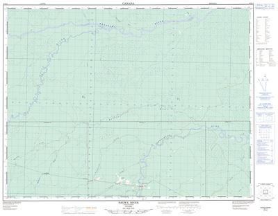 042K03 - PAGWA RIVER - Topographic Map