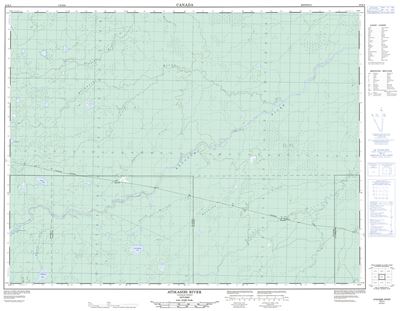 042K04 - ATIKASIBI RIVER - Topographic Map