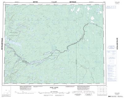 042M - FORT HOPE - Topographic Map