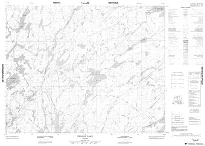 042M04 - KELLOW LAKE - Topographic Map