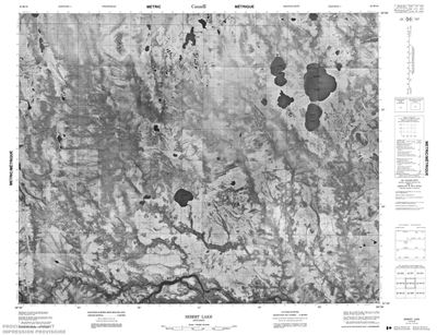 042M16 - SEBERT LAKE - Topographic Map
