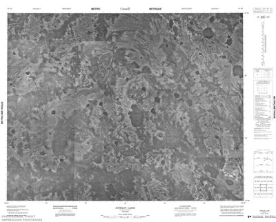 042N04 - JOSELIN LAKE - Topographic Map