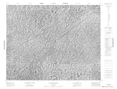 042O08 - SALOMAA CREEK - Topographic Map