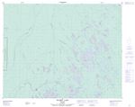 042P01 - THYRET LAKE - Topographic Map