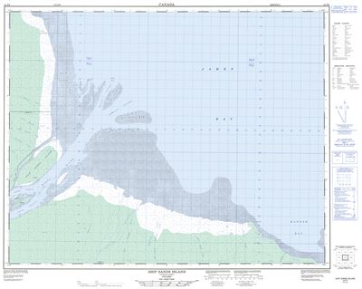 042P08 - SHIP SANDS ISLAND - Topographic Map