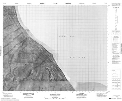 043A12 - BIG WILLOW RIVER - Topographic Map