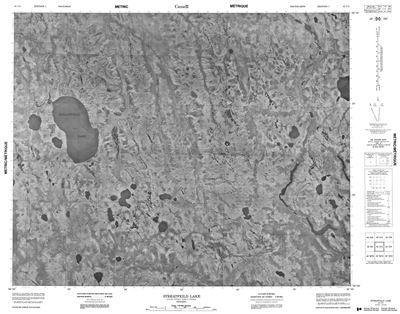 043C04 - STREATFEILD LAKE - Topographic Map