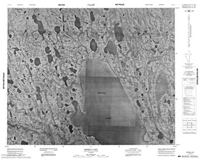 043C06 - MISSISA LAKE - Topographic Map