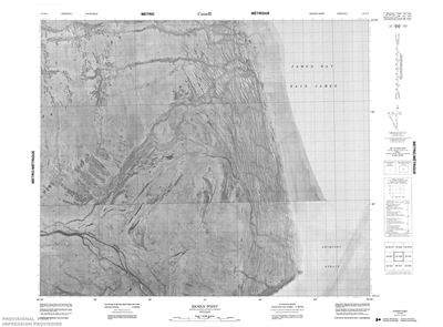 043G08 - EKWAN POINT - Topographic Map