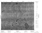 043G14 - NOWASHE LAKE - Topographic Map