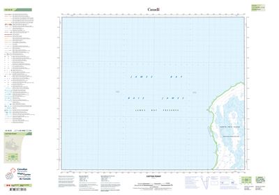 043H08 - COTTER POINT - Topographic Map