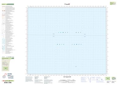 043I01 - EAST CUB ISLAND - Topographic Map