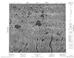 043K10 - WARCHESKU LAKE - Topographic Map