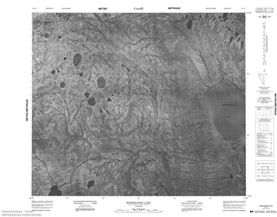 043L05 - MOSHIKOPAW LAKE - Topographic Map