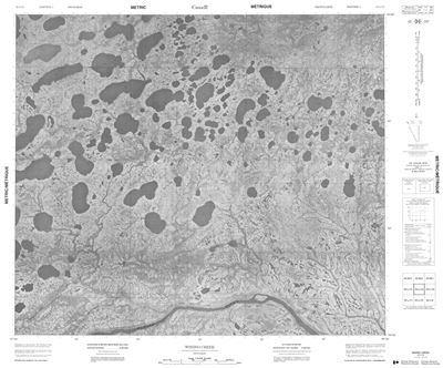 043L15 - WININO CREEK - Topographic Map