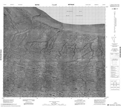 043M14 - NO TITLE - Topographic Map
