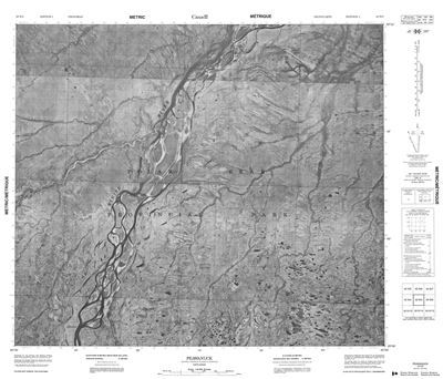 043N03 - PEAWANUCK - Topographic Map