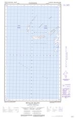 043P16E - REVILLON ISLAND - Topographic Map