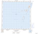 044P - OTTAWA ISLANDS - Topographic Map