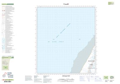 045M14 - ANIUGALIK POINT - Topographic Map