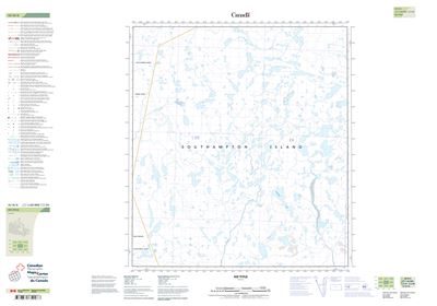 045N06 - ALLINATAAQ LAKE - Topographic Map