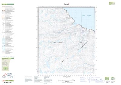 046B14 - KOKUMIAK RIVER - Topographic Map