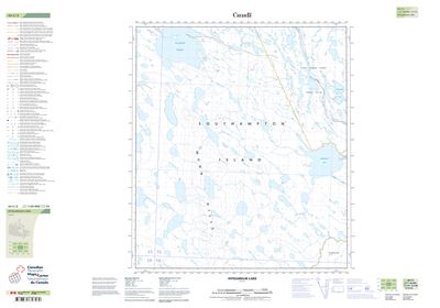 046C02 - IVITAARULIK LAKE - Topographic Map