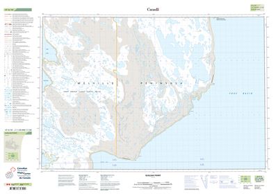 047A10 - ILIGLIAK POINT - Topographic Map