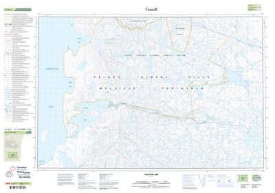 047B02 - FOLSTER LAKE - Topographic Map