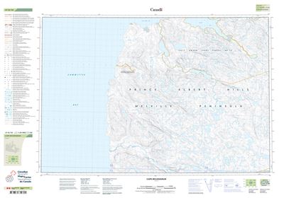 047B10 - CAPE MCLOUGHLIN - Topographic Map