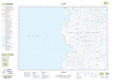 047C10 - CAPE ELLICE - Topographic Map
