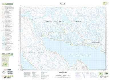 047E02 - AYARAATULIK LAKE - Topographic Map