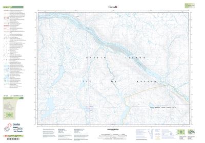 047E05 - GIFFORD RIVER - Topographic Map